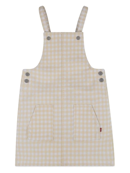 Zdjęcie produktu Levi's Kids Sukienka-ogrodniczka w kolorze beżowym rozmiar: 122
