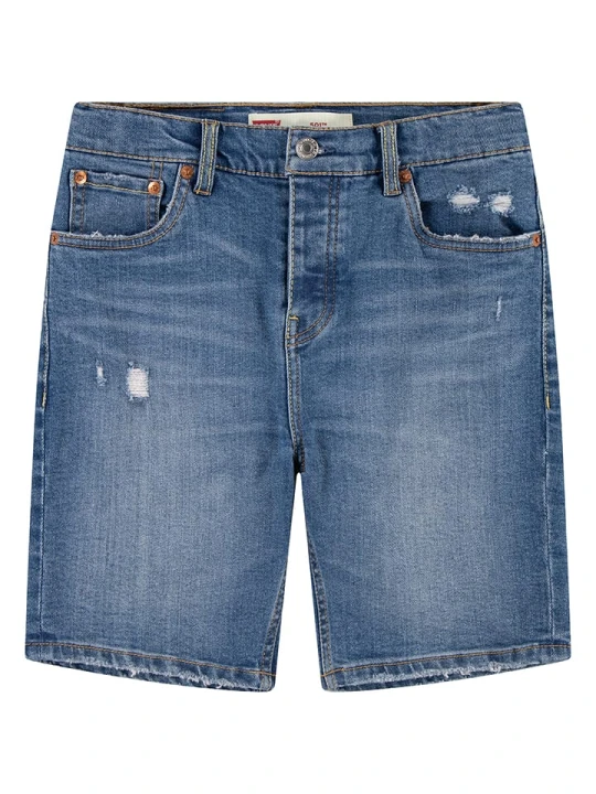 Zdjęcie produktu Levi's Kids Szorty dżinsowe "501" w kolorze niebieskim rozmiar: 164