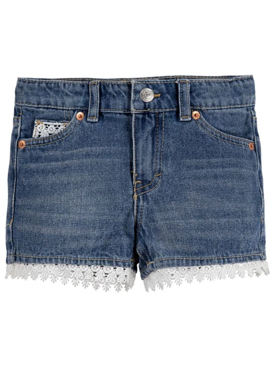 Zdjęcie produktu Levi's Kids Szorty dżinsowe w kolorze granatowym rozmiar: 110