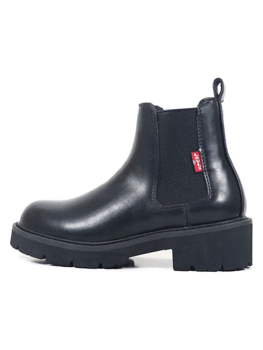 Zdjęcie produktu Levi's Kids Sztyblety "Ashley" w kolorze czarnym rozmiar: 34