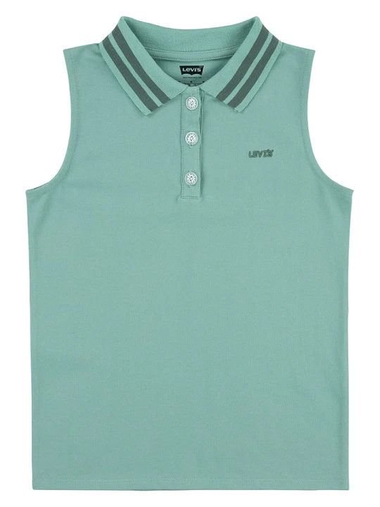 Zdjęcie produktu Levi's Kids Top polo w kolorze zielonym rozmiar: 158