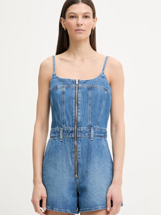 Zdjęcie produktu Levi's kombinezon damski jeansowy JOLENE ROMPER niebieski