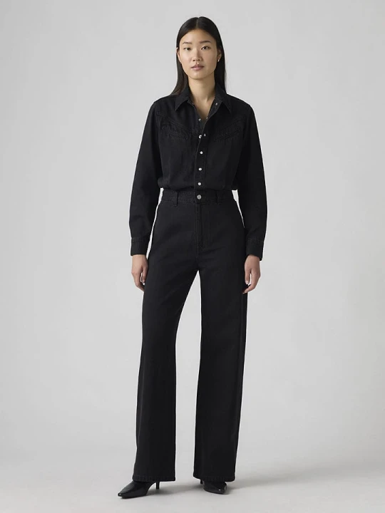 Zdjęcie produktu Levi's Kombinezon dżinsowy w kolorze czarnym rozmiar: S