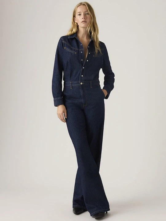 Zdjęcie produktu Levi's Kombinezon dżinsowy w kolorze granatowym rozmiar: XS