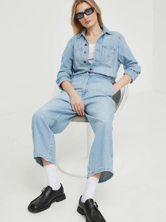 Zdjęcie produktu Levi's kombinezon jeansowy niebieski