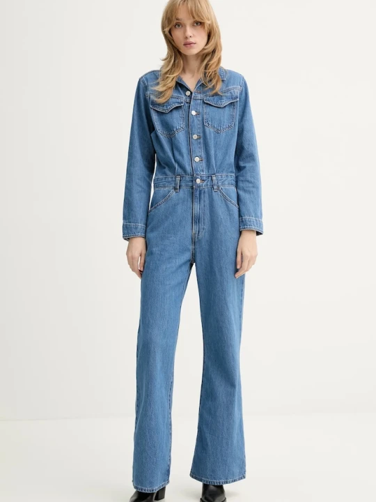 Zdjęcie produktu Levi's kombinezon jeansowy WESTERN JUMPSUIT niebieski