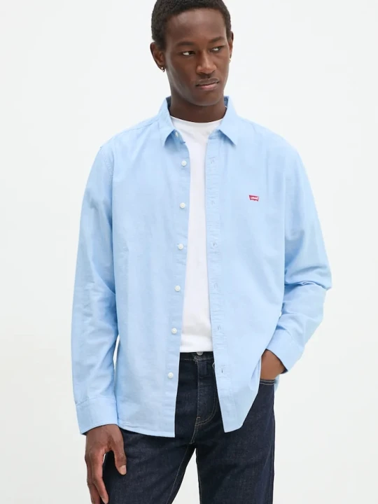 Zdjęcie produktu Levi's - Koszula bawełniana niebieski