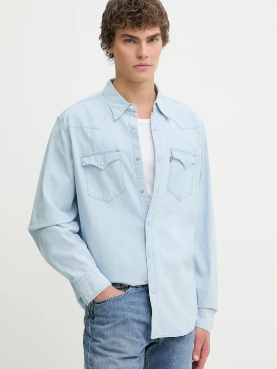 Zdjęcie produktu Levi's koszula męska sztruksowa CLASSIC WESTERN STANDARD niebieski
