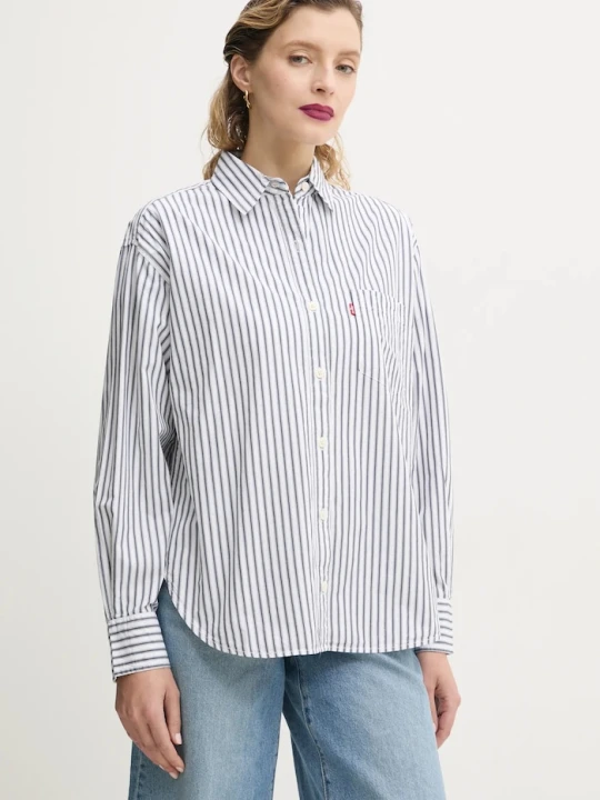 Zdjęcie produktu Levi's koszula bawełniana HARLIE NEW BF SHIRT szary