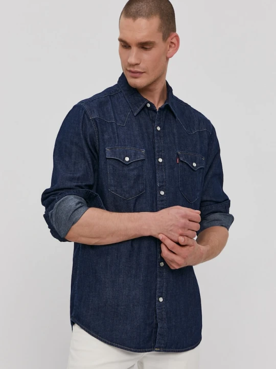 Zdjęcie produktu Levi's koszula męska jeansowa granatowy