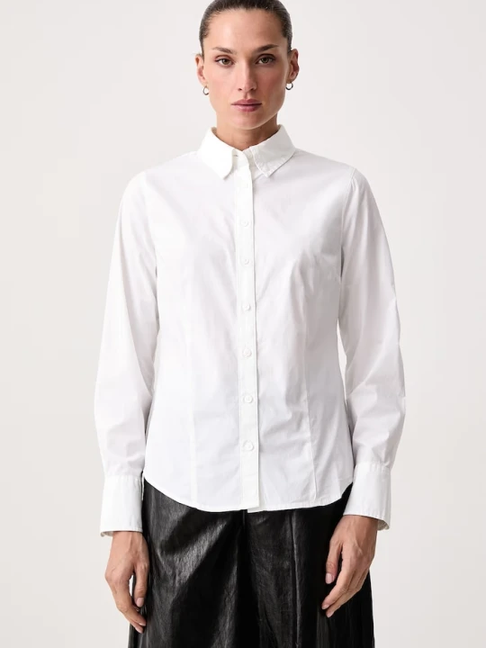 Zdjęcie produktu Levi's koszula damska bawełniana z elastanem SLIM POPLIN biały