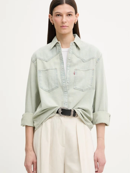 Zdjęcie produktu Levi's koszula damska jeansowa TEODORA WESTERN niebieski
