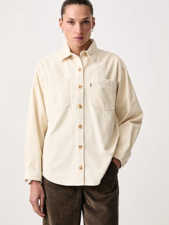 Zdjęcie produktu Levi's koszula damska sztruksowa IRIS OVERSHIRT beżowy