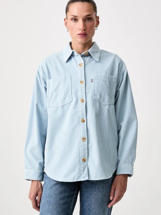 Zdjęcie produktu Levi's koszula damska sztruksowa IRIS OVERSHIRT niebieski