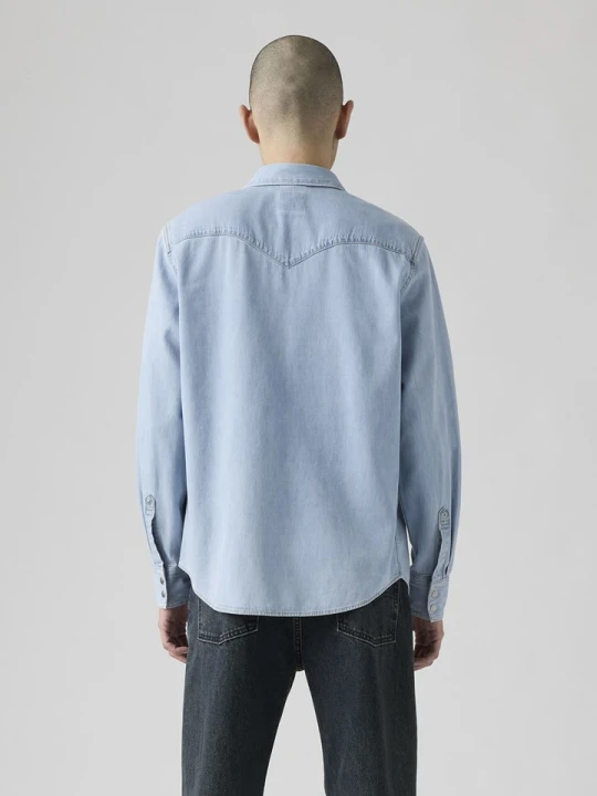 Zdjęcie produktu Levi's Koszula dżinsowa "Barstow" - Standard fit - w kolorze błękitnym rozmiar: L