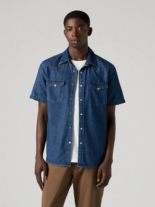 Zdjęcie produktu Levi's Koszula dżinsowa - Regular fit - w kolorze granatowym rozmiar: L