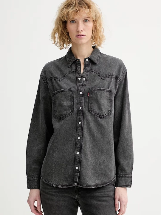 Zdjęcie produktu Levi's koszula jeansowa TEODORA WESTERN czarny
