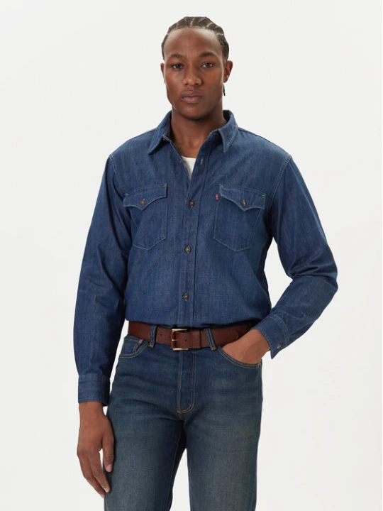 Zdjęcie produktu Levi'® Koszula jeansowa Western A1919-0061 Granatowy Relaxed Fit Levi's
