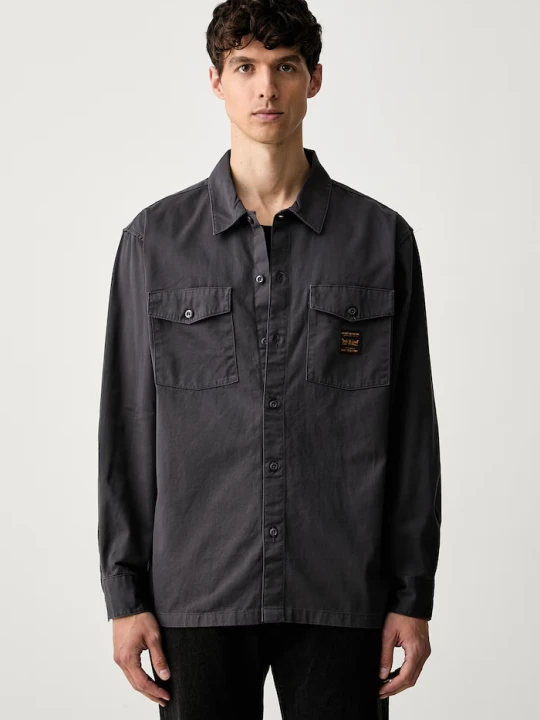 Zdjęcie produktu Levi's koszula męska bawełniana LS WORKER - WW x WORKWEAR szary