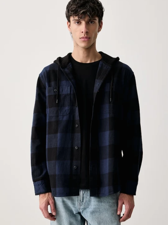 Zdjęcie produktu Levi's koszula męska jeansowa CLASSIC HOODED WORKER granatowy