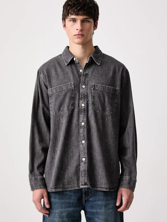 Zdjęcie produktu Levi's koszula męska jeansowa MARIPOSA WORKER szary