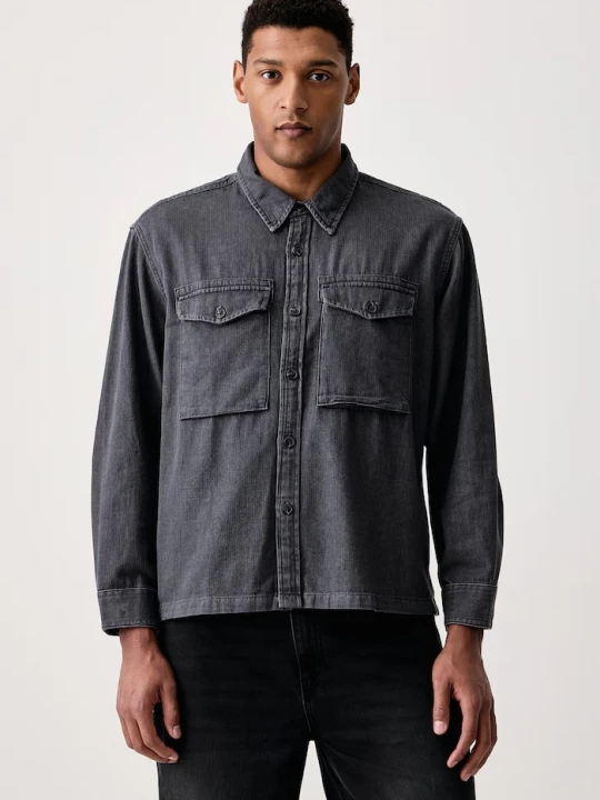 Zdjęcie produktu Levi's koszula męska jeansowa WALLER RELAX szary