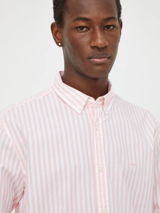 Zdjęcie produktu Levi's koszula męska bawełniana AUTHENTIC BUTTON DOWN różowy