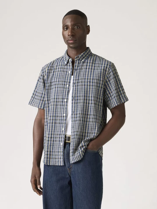 Zdjęcie produktu Levi's Koszula - Relaxed fit - w kolorze niebiesko-beżowym rozmiar: XL