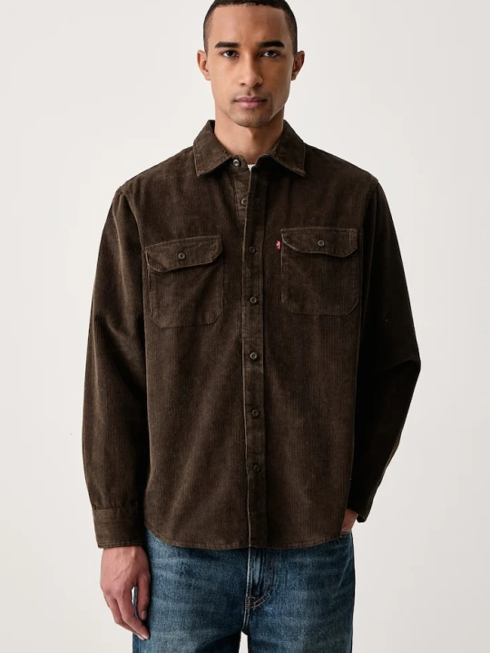 Zdjęcie produktu Levi's koszula sztruksowa CLASSIC WORKER brązowy