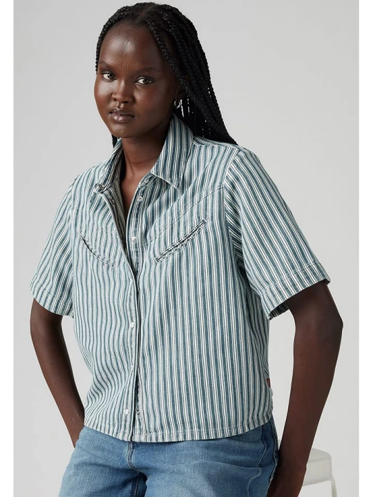 Zdjęcie produktu Levi's Koszula w kolorze niebiesko-białym rozmiar: S
