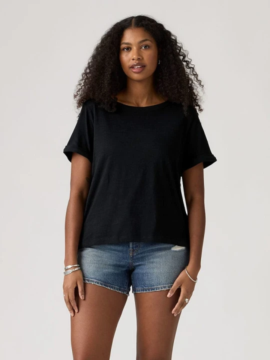Zdjęcie produktu Levi's Koszulka "Julie" w kolorze czarnym rozmiar: L