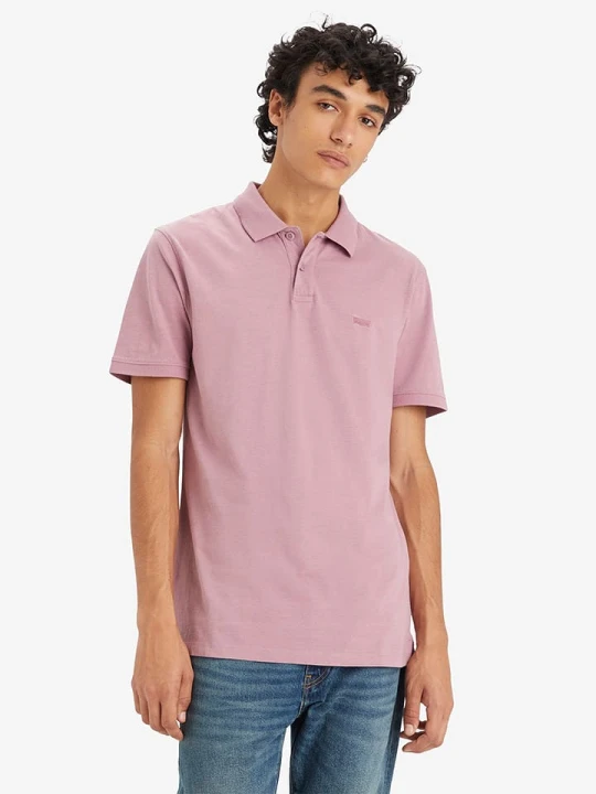 Zdjęcie produktu Levi's Koszulka polo w kolorze szaroróżowym rozmiar: M