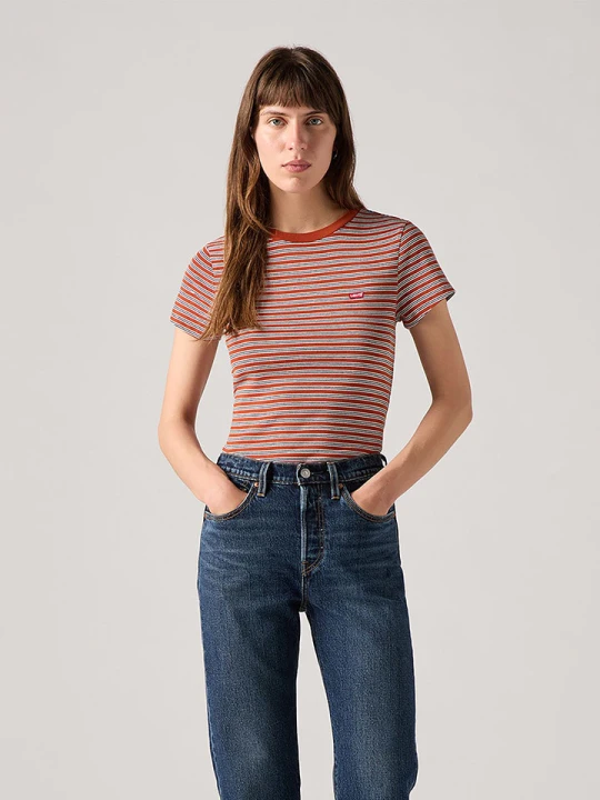 Zdjęcie produktu Levi's Koszulka w kolorze czerwono-białym rozmiar: XS
