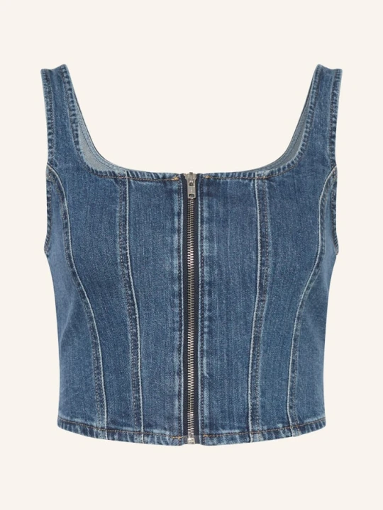 Zdjęcie produktu Levi's® Krótka Bluzka Jeansowa blau GRANATOWY
