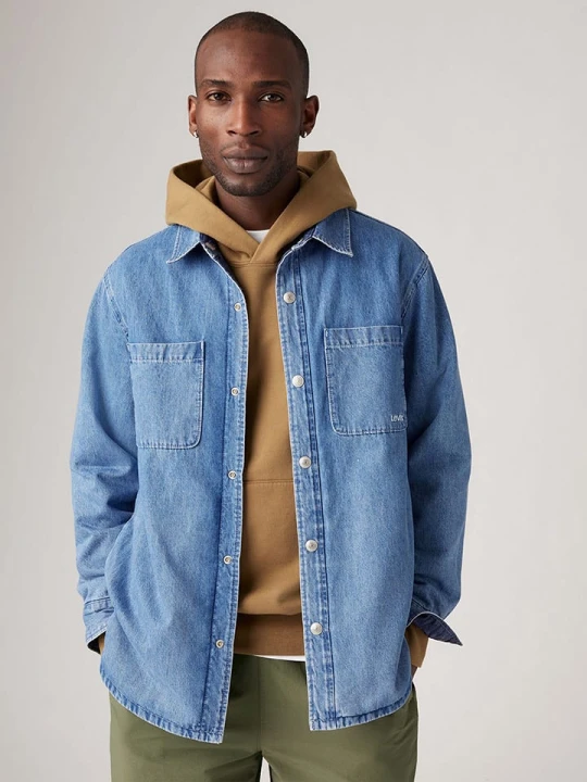 Zdjęcie produktu Levi's Kurtka dżinsowa w kolorze niebieskim rozmiar: XL