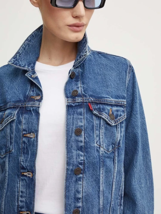 Zdjęcie produktu Levi's - Kurtka jeansowa niebieski