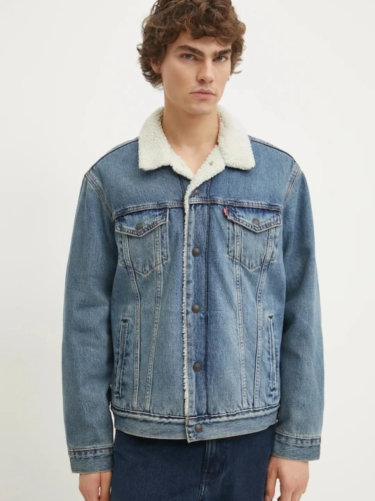 Zdjęcie produktu Levi's - Kurtka jeansowa niebieski