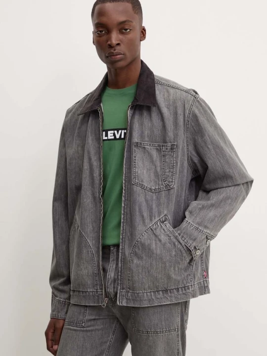 Zdjęcie produktu Levi's kurtka jeansowa szary
