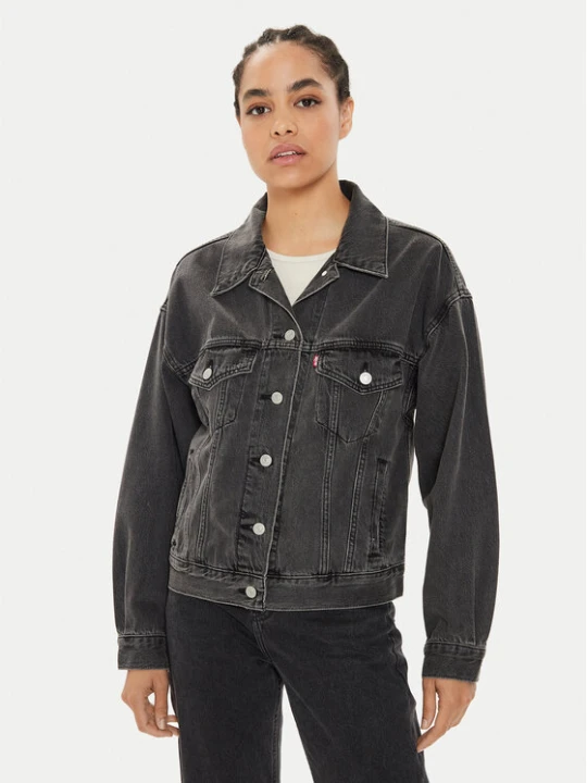 Zdjęcie produktu Levi'® Kurtka jeansowa 90' A1743-0000 Czarny Relaxed Fit Levi's