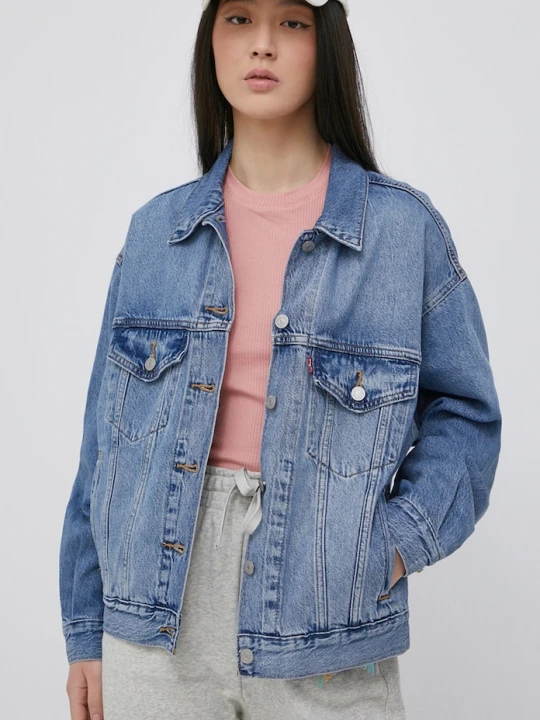Zdjęcie produktu Levi's kurtka jeansowa A1743.0004 niebieski