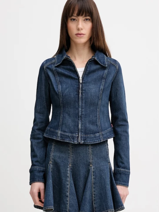 Zdjęcie produktu Levi's kurtka jeansowa STRETCH FITTED niebieski