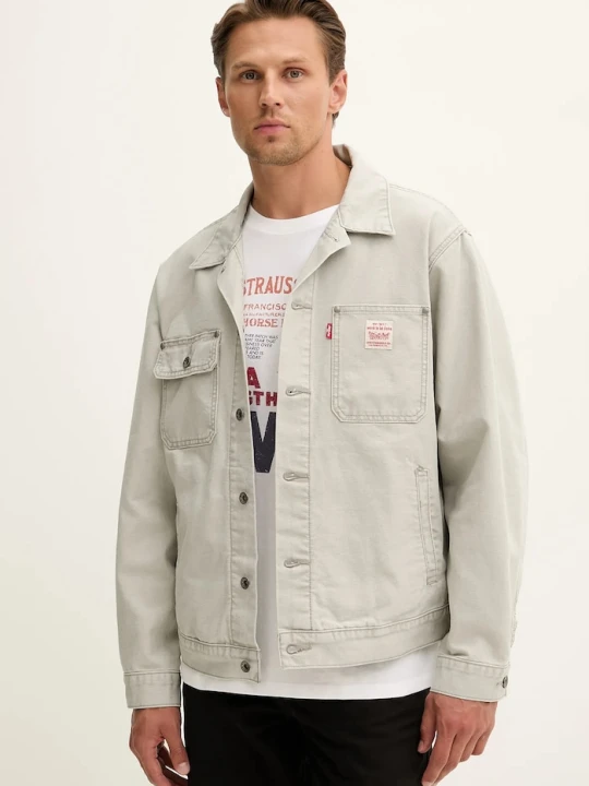 Zdjęcie produktu Levi's kurtka jeansowa szary