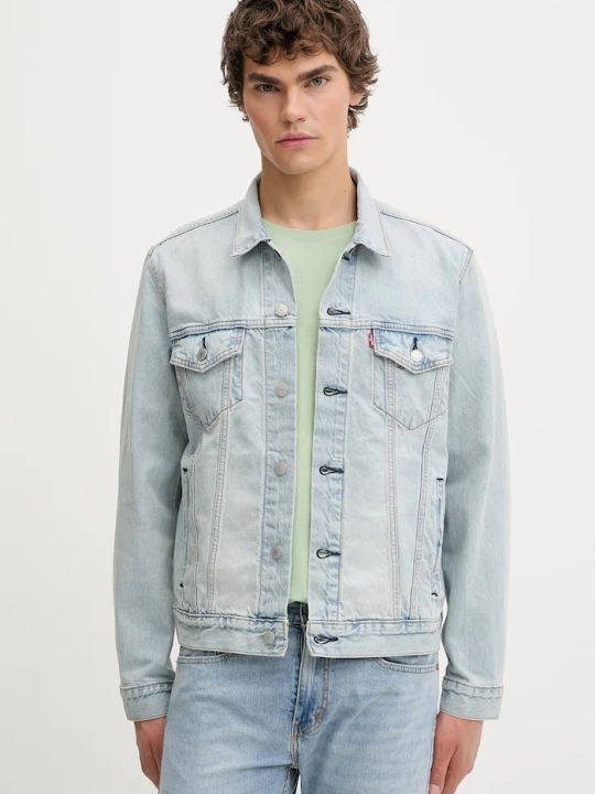 Zdjęcie produktu Levi's kurtka jeansowa THE JACKET niebieski