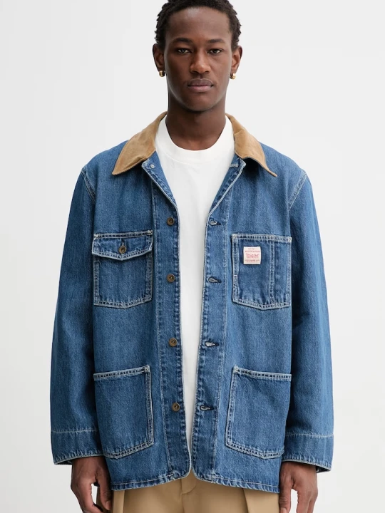 Zdjęcie produktu Levi's kurtka jeansowa UPDATED TO BROADWAY x WORKWEAR niebieski