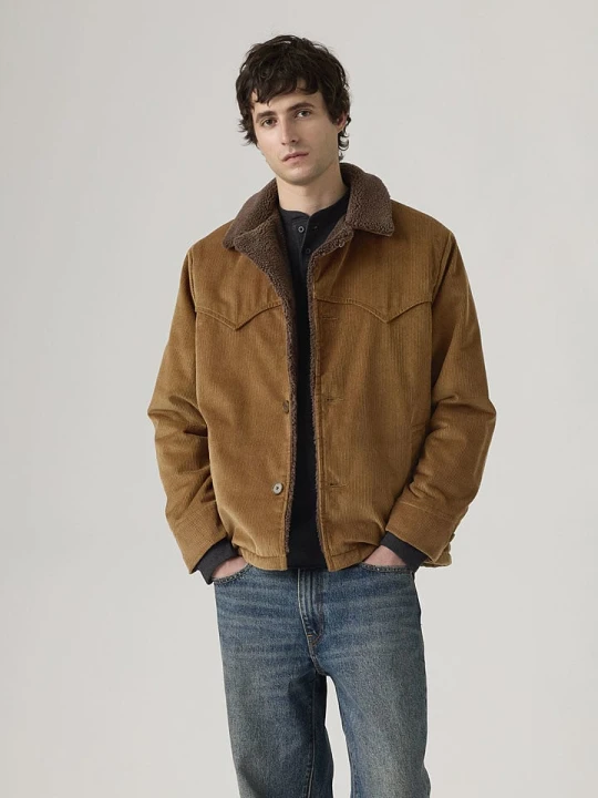 Zdjęcie produktu Levi's Kurtka koszulowa w kolorze jasnobrązowym rozmiar: L