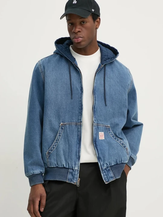 Zdjęcie produktu Levi's kurtka POTRERO DENIM HOODY niebieski