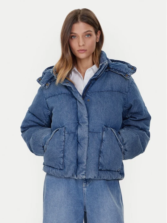 Zdjęcie produktu Levi'® Kurtka puchowa Western Bubble 003MD-0000 Niebieski Relaxed Fit Levi's