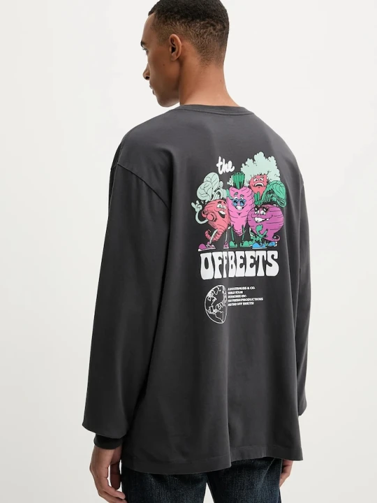 Zdjęcie produktu Levi's longsleeve bawełniany szary