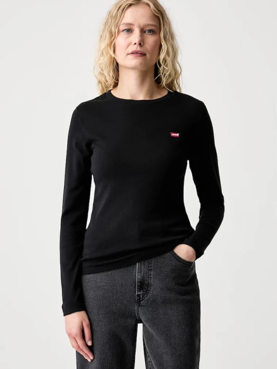 Zdjęcie produktu Levi's longsleeve damski bawełniany 2-pack biały