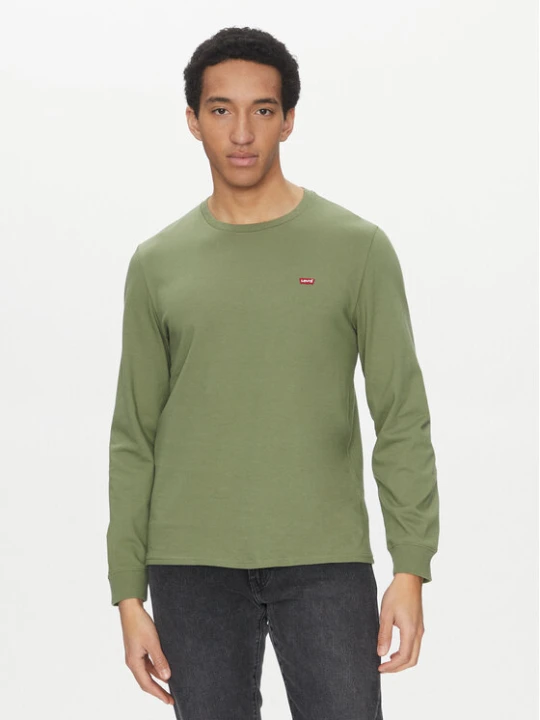 Zdjęcie produktu Levi's® Longsleeve Housemark 72848-0022 Zielony Regular Fit